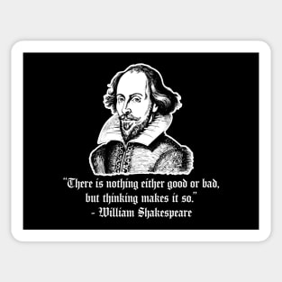 Shakespeare Quote Sticker